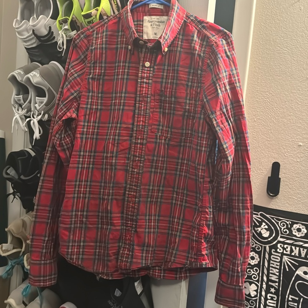 Abercrombie and Fitch Button Down. Muscle Fit. Mens M